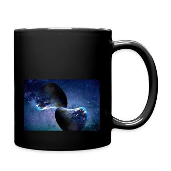 Two worlds. - Full Colour Mug - black - Right