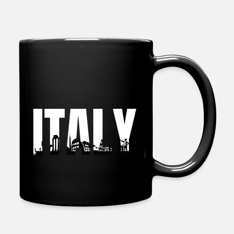 Ville de L’Italie - Mug uni - noir