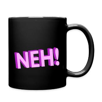 Neh! - Tasse einfarbig - Schwarz - Rechts