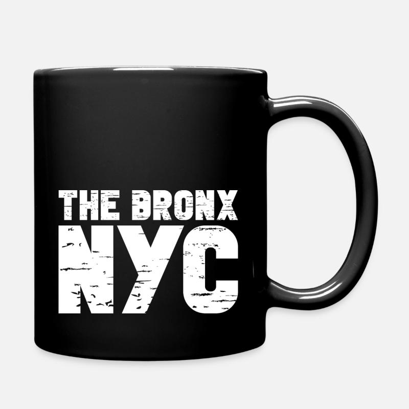 The Bronx - Full Colour Mug - black
