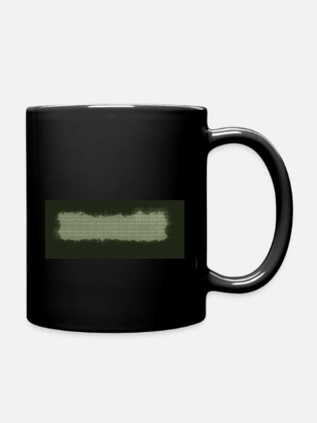Metallgitter - Tasse einfarbig - Schwarz