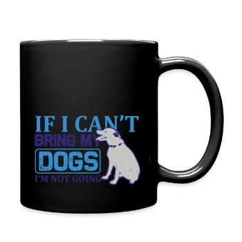 PawPrint Couture - Tasse einfarbig - Schwarz - Rechts