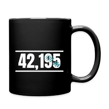 Marathon Course Jogging - Mug uni - noir - Droite