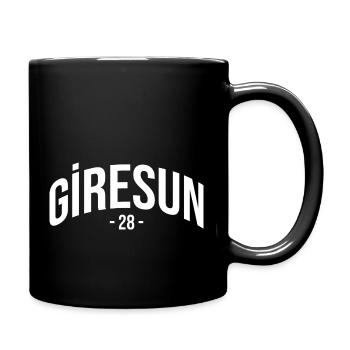 Giresun 28 Türkei Turkiye Geschenk Urlaub TR Türk - Tasse einfarbig - Schwarz - Rechts