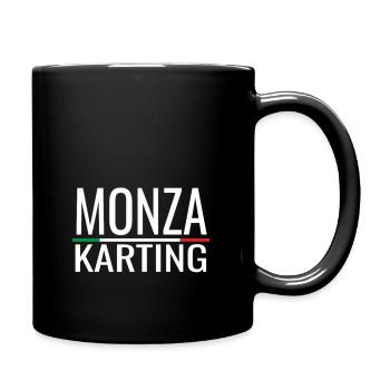 Monza Kart Gokart Gokart Rennbahn Go-Kart - Tasse einfarbig - Schwarz - Rechts