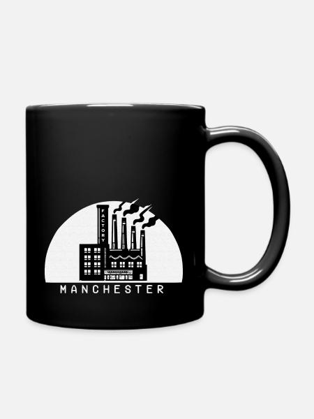 Manchester Factory - Full Colour Mug - black