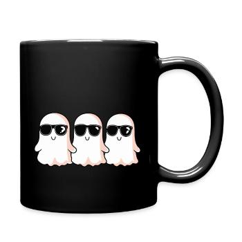 Fantômes Halloween Cool - Mug uni - noir - Droite