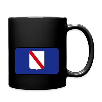 Flag logo of Campania - Full Colour Mug - black - Right