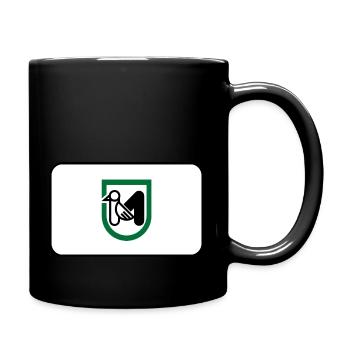 Logo du drapeau de Marken - Mug uni - noir - Droite