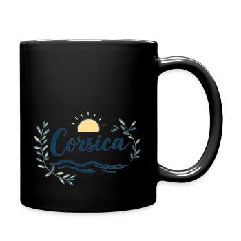 🌊 Corsica Authentique – Island Pride T-Shirt - Full Colour Mug - black - Right