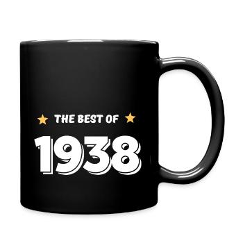 Das Beste von 1938 - Tasse einfarbig - Schwarz - Rechts