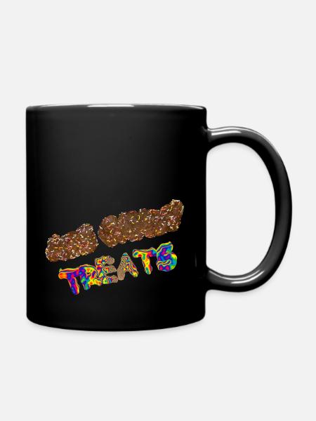 ASS CANDY TREATS - Full Colour Mug - black