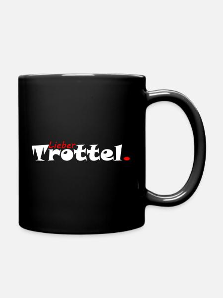 Dear Idiot Clumsy - Full Colour Mug - black