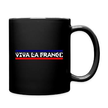 France - Full Colour Mug - black - Right
