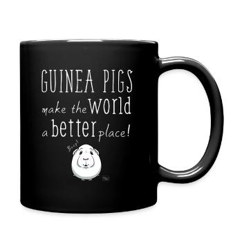 Guinea Pigs Better II - Full Colour Mug - black - Right
