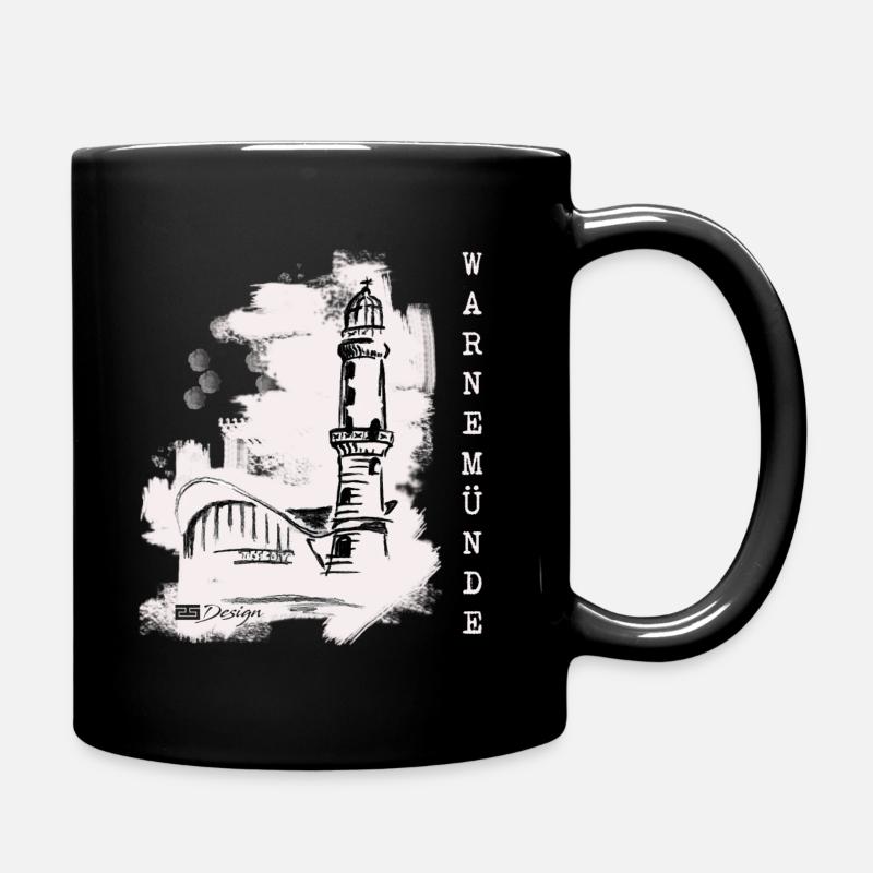 Warnemuende - Full Colour Mug - black