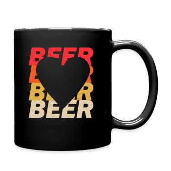 Bierkönig - Full Colour Mug - black - Right
