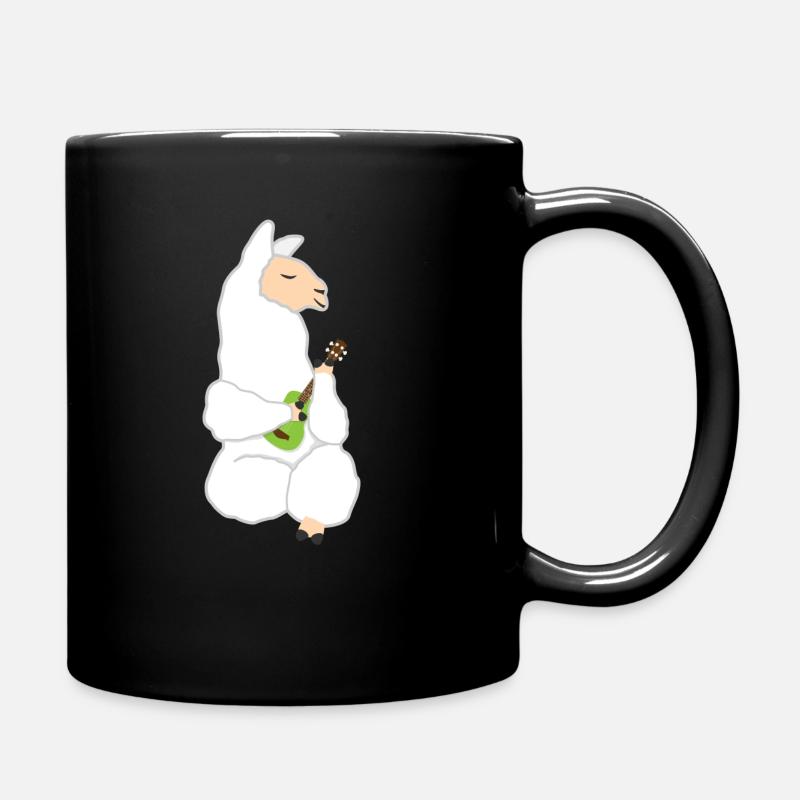 Lama - Mug uni - noir