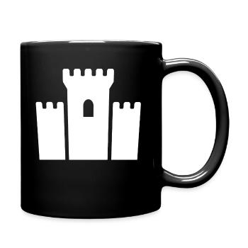 Castle - Full Colour Mug - black - Right