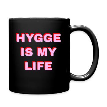 Hygge Is My Life - Full Colour Mug - black - Right