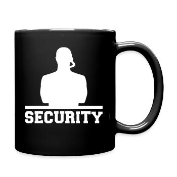 Security - Full Colour Mug - black - Right