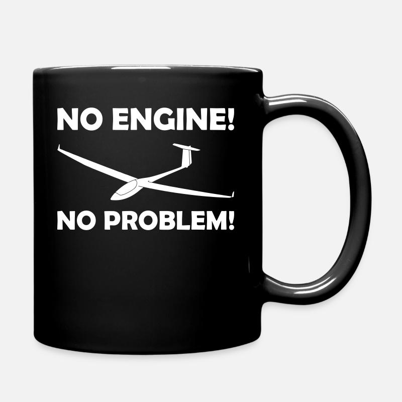 Problèmes moteur planeur planeur planeur - Mug uni - noir