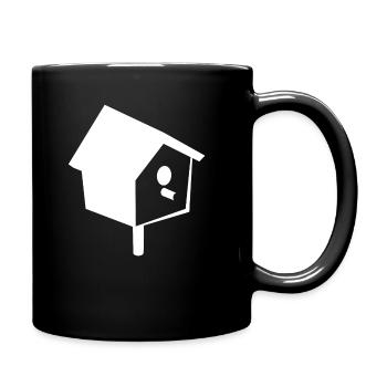 VOGELHAUS - Tasse einfarbig - Schwarz - Rechts