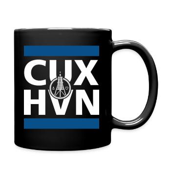 Cuxhaven Kugelbake Anker Herz maritim cuxhvn - Tasse einfarbig - Schwarz - Rechts