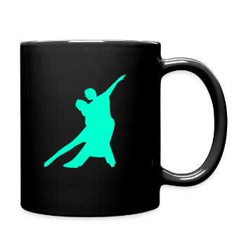 Tango de danse - Mug uni - noir - Droite