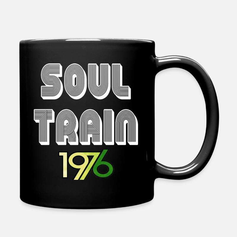Soul Train 70er Jahre Retro - Tasse einfarbig - Schwarz