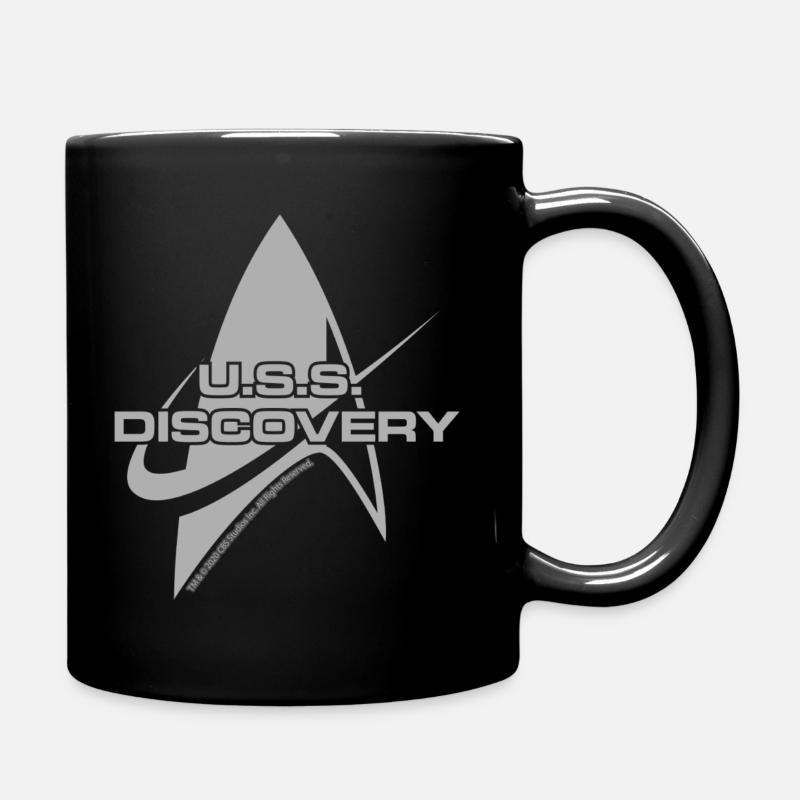Star Trek Discovery Delta l'Emblème Mug - Full Colour Mug - black