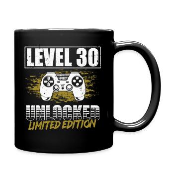 Niveau 30 Complete 30 anniversaire - Mug uni - noir - Droite