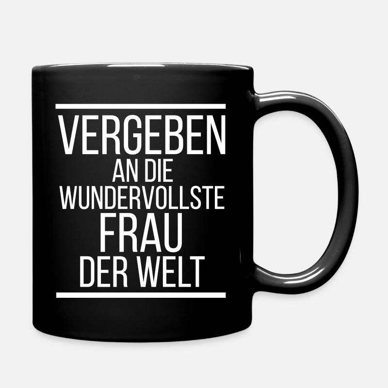 Forgiven to the best woman funny saying - Full Colour Mug - black