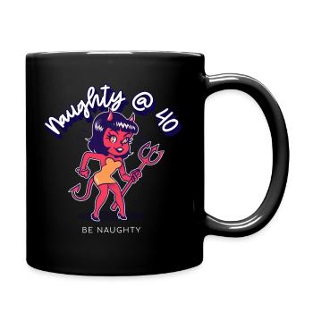 Coquine à 40 cadeaux amusants pour la Saint-Valentin - Mug uni - noir - Droite