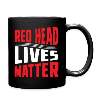 Red head lives matter - Full Colour Mug - black - Right