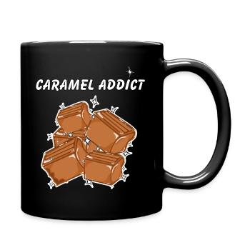 Caramel - Mug uni - noir - Droite