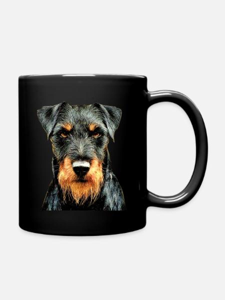 Jagdterrier - Mug uni - noir