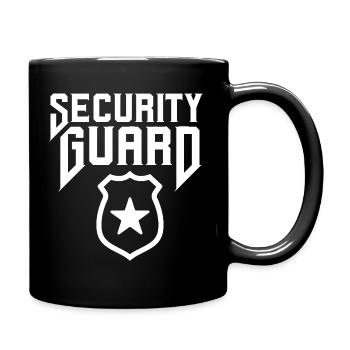 Sécurité de sécurité - Mug uni - noir - Droite