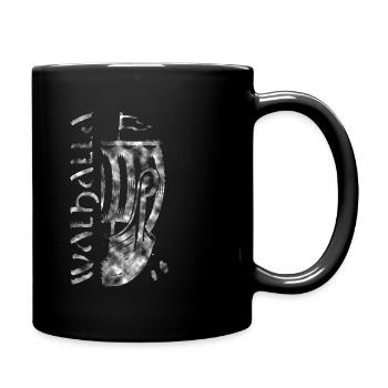 Valhalla Viking Vikings Bjoern Iron Side - Full Colour Mug - black - Right