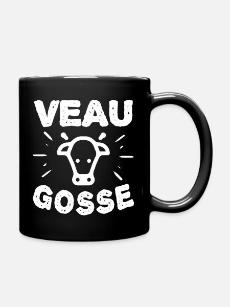 veau gosse - Mug uni - noir
