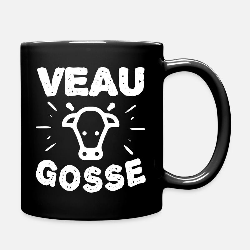 veau gosse - Mug uni - noir