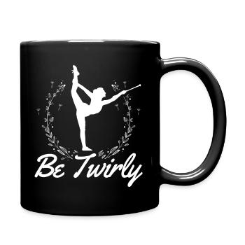 Des proverbes | Tambour bâton danseur cadeau - Mug uni - noir - Droite