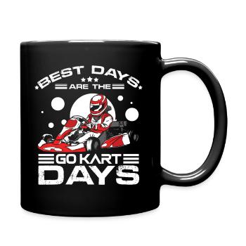 Go Karts conduire | Go-Kart Kart Hobby Hobby - Mug uni - noir - Droite