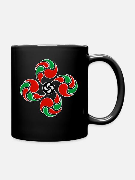 Symbole Basque, Lauburu n°2 - Mug uni - noir