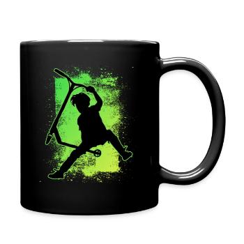 Freestyle Roller - Tasse einfarbig - Schwarz - Rechts