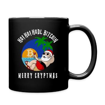Idée cadeau de Noël BITCOIN pour les traders de crypto - Mug uni - noir - Droite
