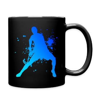 Salibandy Floorball Hockey Masculin En - Mug uni - noir - Droite