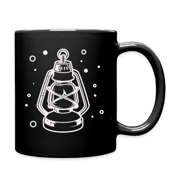 Night Lamp - Storm Lantern Mine Lamp - Full Colour Mug - black - Right