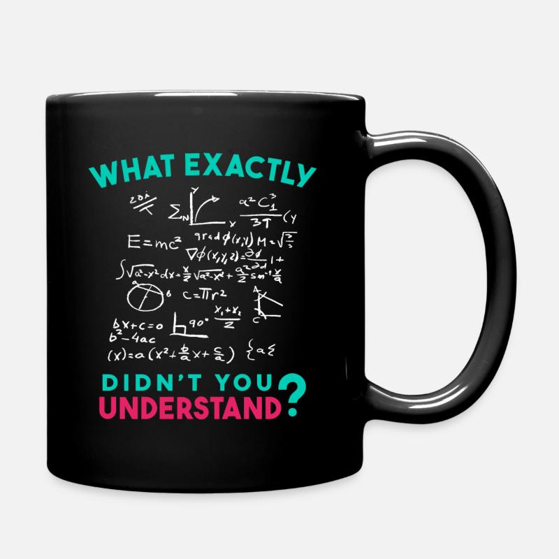 Physik Mathe Formel Scherz - Tasse einfarbig - Schwarz