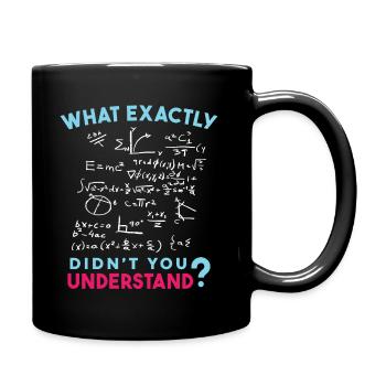 Physique Math Formule Blague - Mug uni - noir - Droite